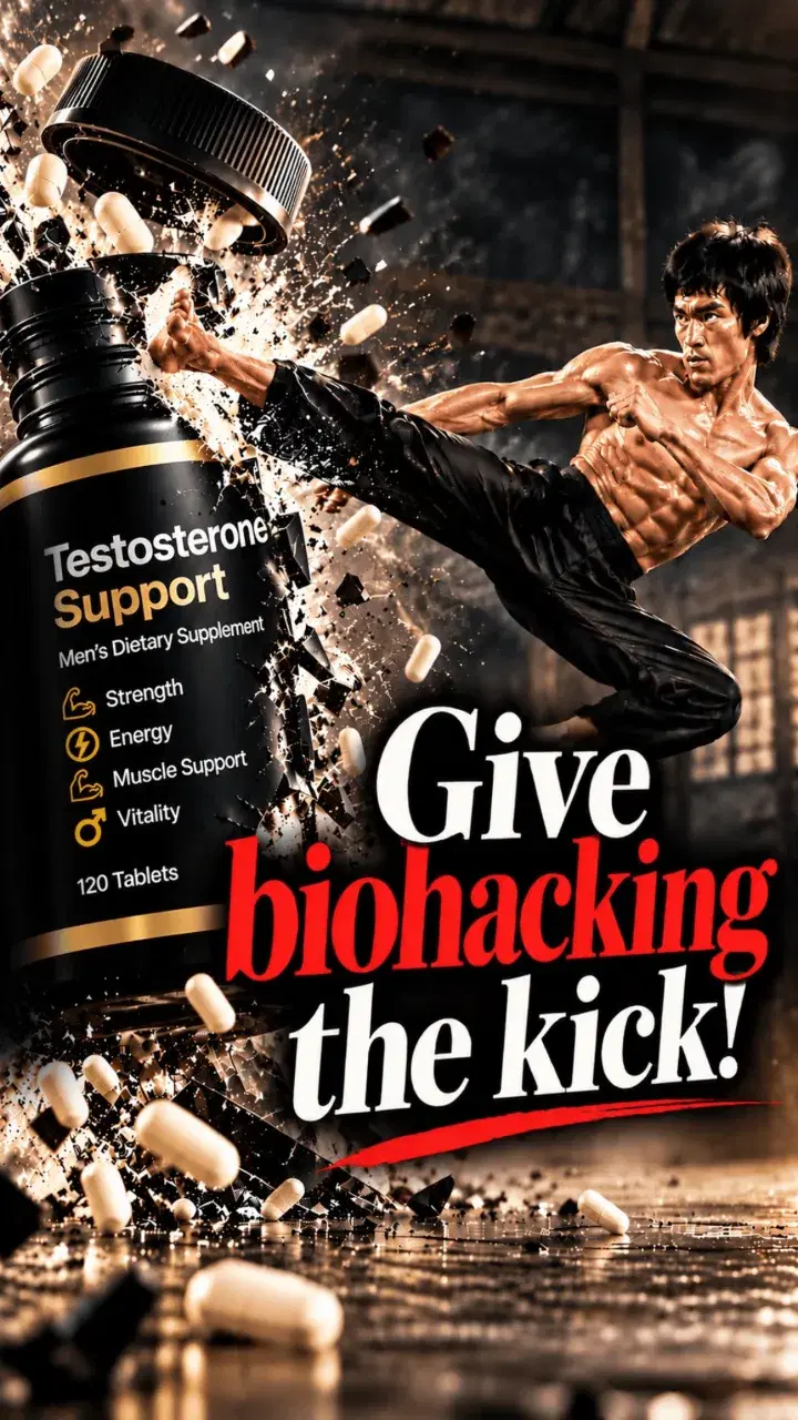 Bruce Lee — Discard your pills, master your flow: Bruce Lee on testosterone biohacking