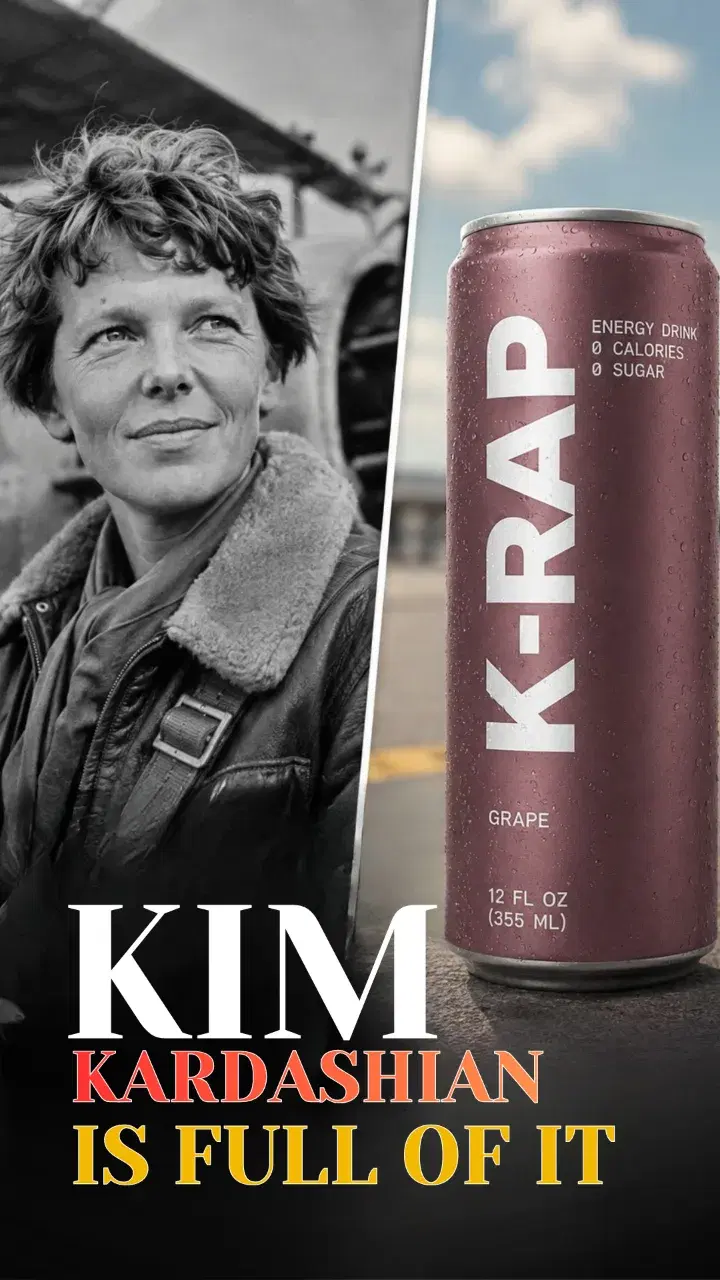 Amelia Earhart — Amelia Earhart Thinks Kim Kardashian is Just Full of S**t !